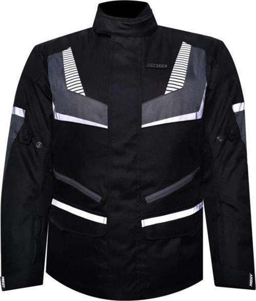 Motosiklet Montu Maxdura Kumaş 4 Mevsim Reflektör Uzun Model Ark01 Grey