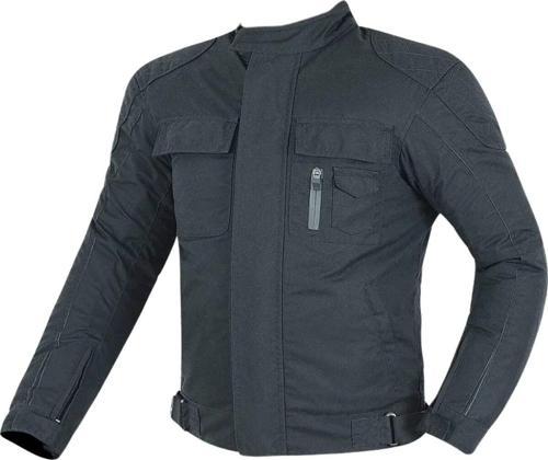 Motosiklet Montu Omuz Dirsek Sırt Ful Korumalı Dört Mevsim Pamuk Balmumu Kumaş Siyah