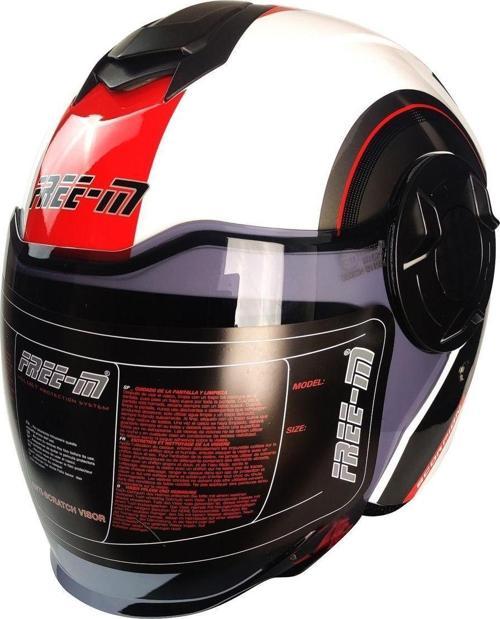 Motosiklet Yarım Kask Double Güneş Vizörlü Ece Sertifikalı Abs Material Motor Kaskı Cırcle