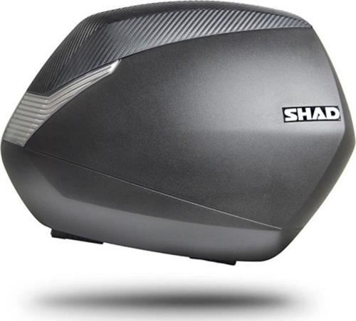 Motosiklet Sh-36C Yan Çanta Takım Siyah Carbon Motor Tur Çantası