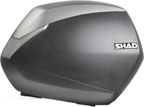Motosiklet Sh-36T Yan Çanta Takım Siyah Titanium Motor Tur Çantası