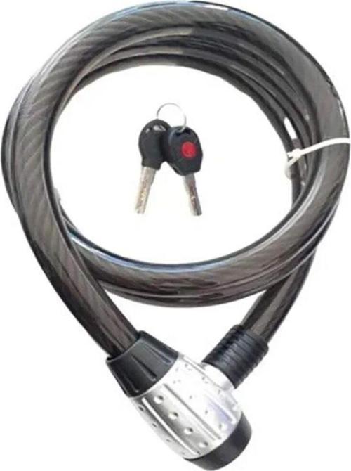 Motosiklet Taıwan Kilit Halat Kalın Kablo Çelik Tel 25*2000 Motor Kilit