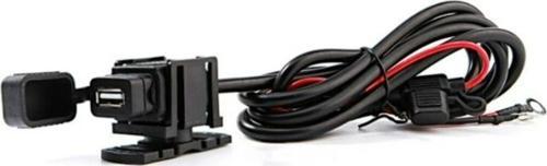 Motosiklet Usb Şarj Aleti 3Myapışkanlı Suya Dayanıklı Scooter Ve Vitesli Modellere Uyumlu Şarj Aleti