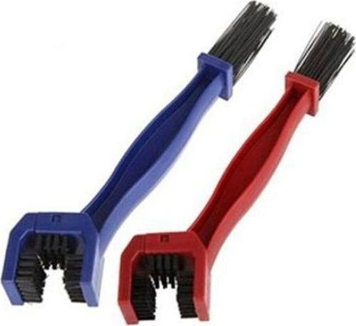 Motosiklet Zincir Temizleme Fırçası Sert Plastik Gövde Kıl Fırça Motor Zincir Temizleme Fırçası