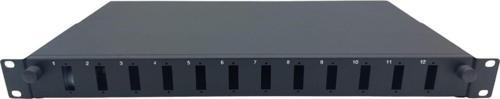 12 PORT DUPLEX SC FİBER OPTİK PATCH PANEL BOŞ