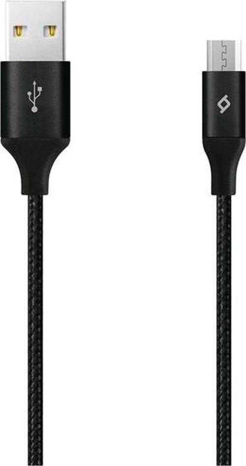 AlumiCable Siyah XL Micro 2 m USB Şarj Kablosu
