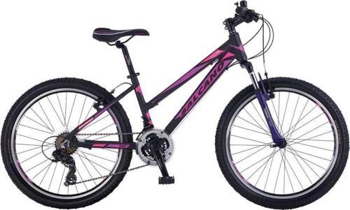 NG750 20 Girl V Fren 18 Vites 20 Jant Çocuk Bisikleti Siyah Mor Pembe