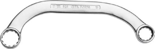 Yıldız İki Ağız Yarım Ay Anahtar 10x12 mm