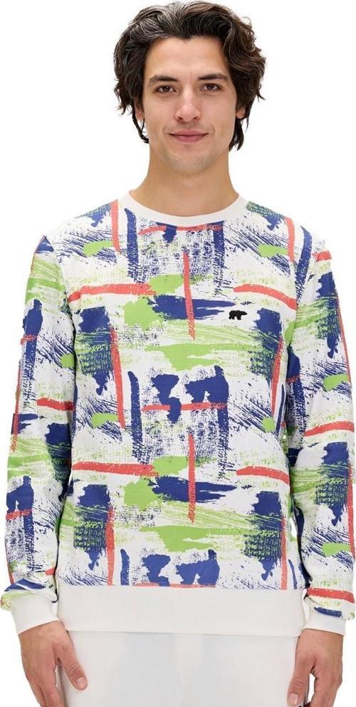 24.02.12.017 Flame Crewneck Sweatshirt Beyaz