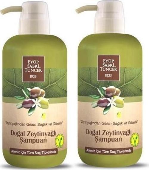 Doğal Zeytinyağlı Şampuan 600 ml x 2