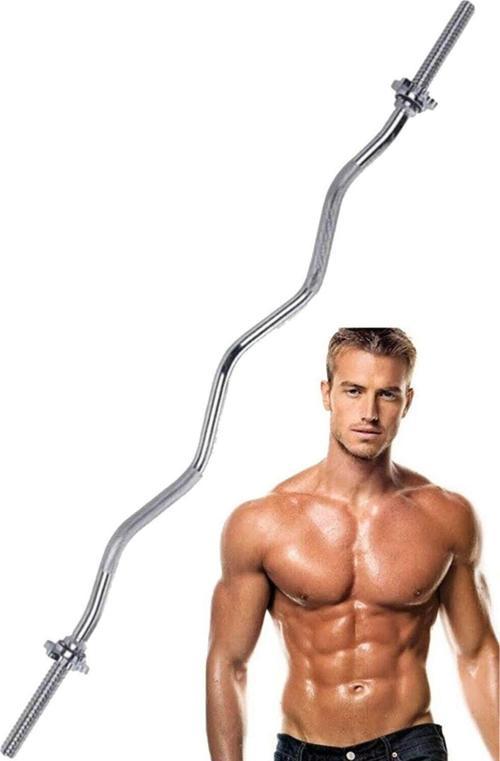 120 Cm Z Bar Krom Içi Dolu Halter Barı Ağırlık Plakası Takma Agirlik Halter Kaldırma Barı Spor Aleti