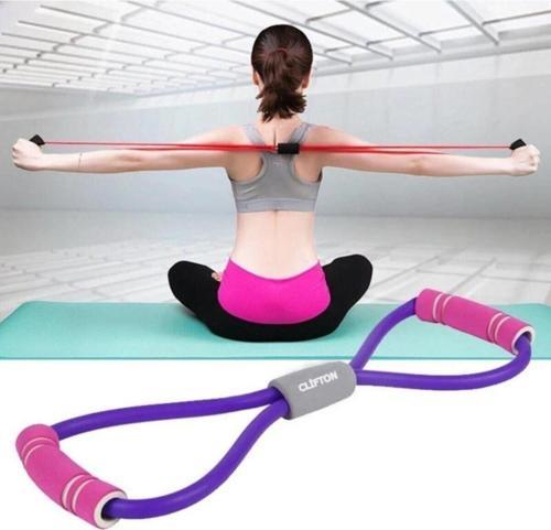Pilates Ipi Jimnastik Lastiği Egzersiz Bant Yoga Pilates Lastik Spor Kondisyon Direnç Lastiği Mor