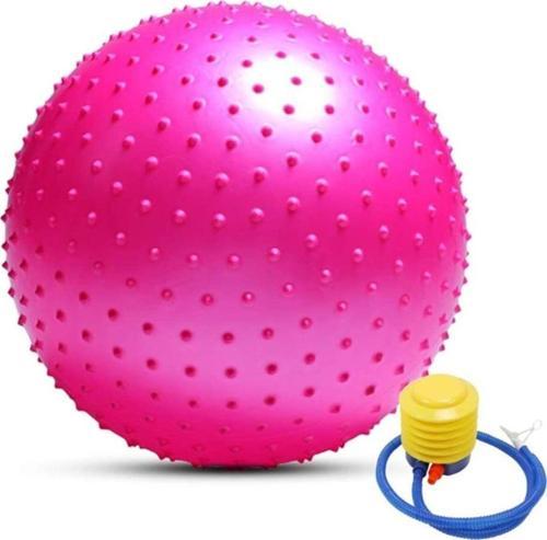 Tırtıklı Pilates Ve Rehabilitasyon Topu Pembe
