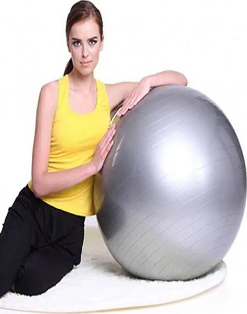 55 Cm Pilates Topu (Gri)