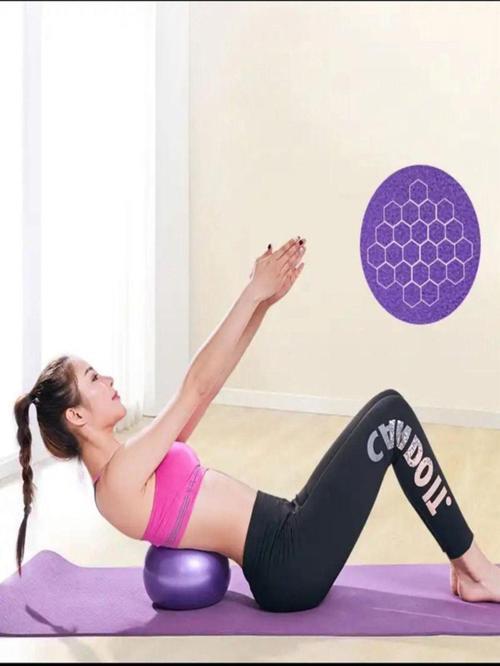 Mini Pilates Topu (25 Cm / Mor)