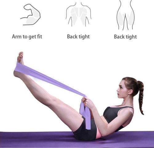 Pilates Bandı Pilates Egzersiz Direnç Lastiği 1 Adet