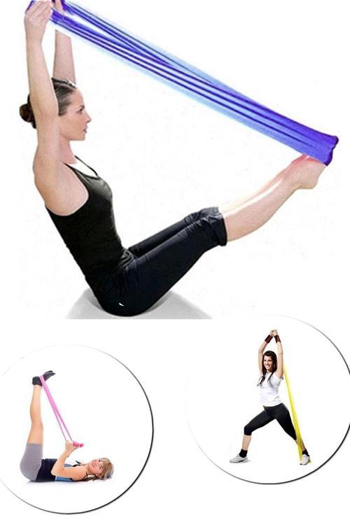 Pilates Egzersiz Bandı 120X15 Cm