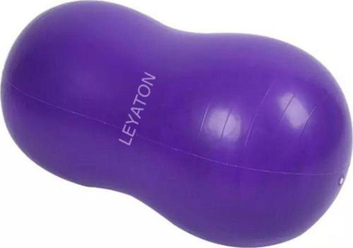 Pilates Topu Fıstık Top Egzersiz Fitnes Spor Aleti Pilates Topu  Mor