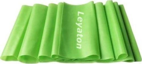 Yeşil Pilates Bandı Jimnastik Pilates Lastiği 120X15 Cm Egzersiz Aerobik Bant 1 Adet