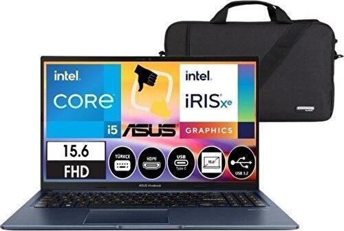 Vivobook 15 X1502ZA-EJ1644 Intel Core I5 1235U 16GB 512GB SSD Windows 11 Pro 15.6 Fhd Bilgisayar Çanta Hediye