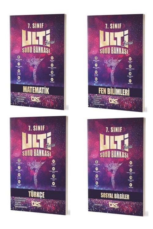 BES Yayınları 2023 - 7. Sınıf Tüm Dersler Soru Bankası Seti 4 Kitap (kitap Noktası Mağazası)