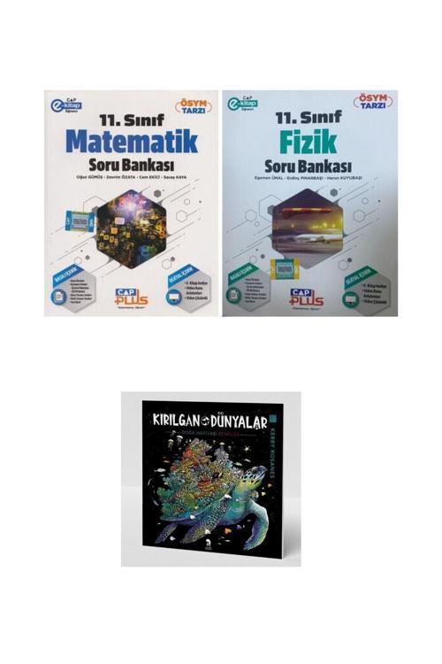 Çap Yayınları 2025 - 11. Sınıf Matematik - Fizik Soru Bankası - Kırılgan Dünyalar Hediyeli