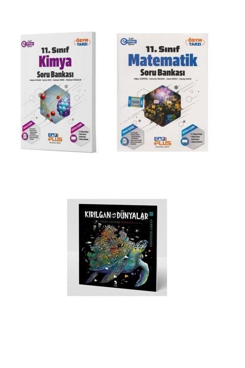 Çap Yayınları 2025 - 11. Sınıf Matematik - Kimya Soru Bankası - Kırılgan Dünyalar Hediyeli
