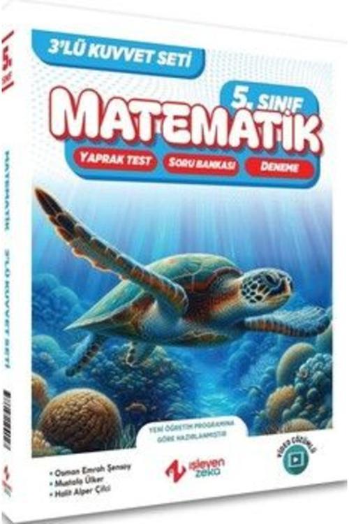 İşleyen Zeka Yayınları İşleyen Zeka 5. Sınıf Matematik 3 lü Kuvvet Serisi Seti
