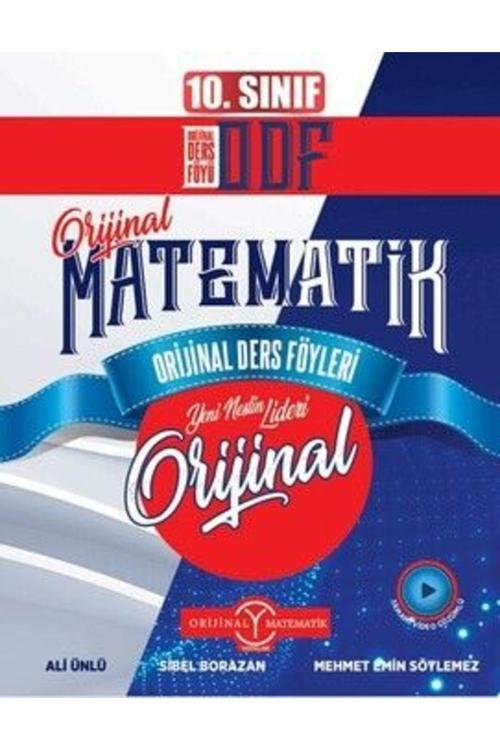 Orijinal Yayınları 10. Sınıf Matematik ODF Orijinal Ders Föyleri
