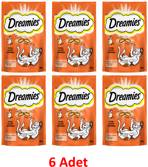 Tavuklu Kedi Ödül Maması 6X60 gr