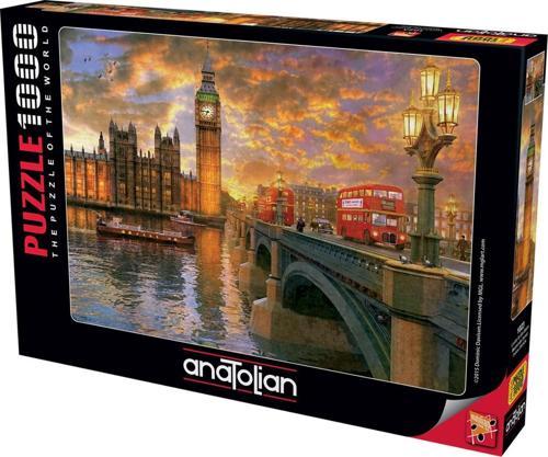 1000 Parçalık Puzzle - Londra'da Günbatımı 1023
