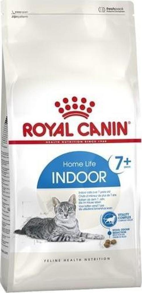 Indoor +7 Yaş Üzeri Ev Kedileri için Yaşlı Kedi Kuru Maması 1,5 kg