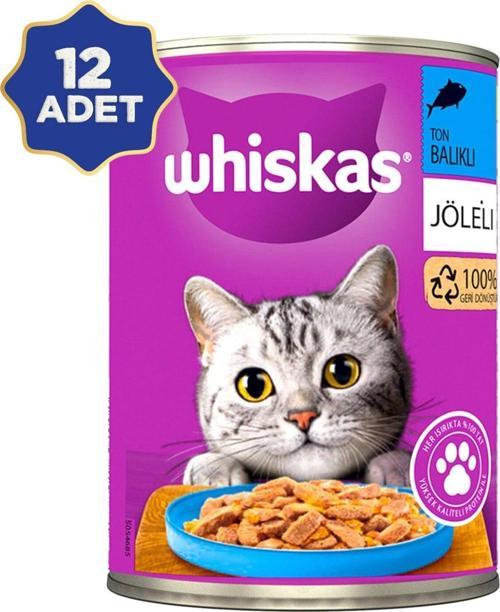 Ton Balıklı Yetişkin Kedi Konserve Yaş Maması 12X400 gr