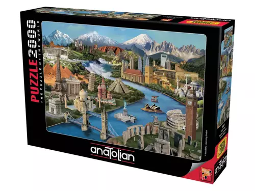 2000 Parçalık Puzzle - Simge Yerler 3941