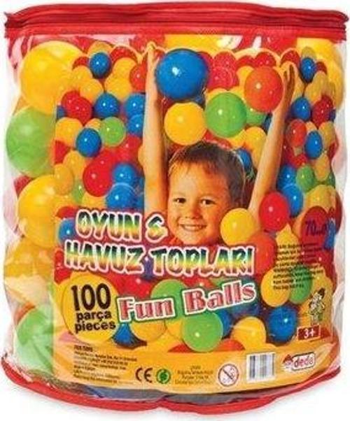 01733 7 cm 100'lü Torbada Havuz Topu