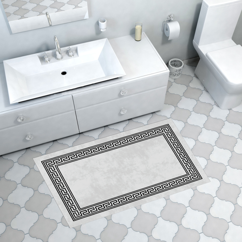 Kaymaz Taban Djt Banyo Halısı Trend Modern 626M