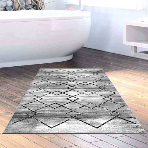 Kaymaz Taban Djt Banyo Halısı Star Pamuk Modern M5006