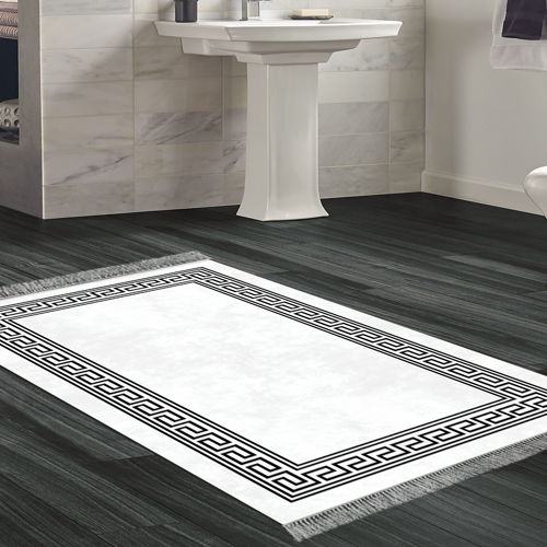 Kaymaz Taban Djt Banyo Halısı Trend Saçaklı Modern 626M