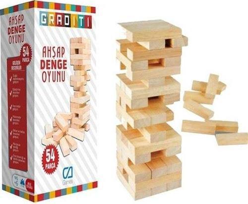 Graditi Ahşap Denge Oyunu Küçük Boy