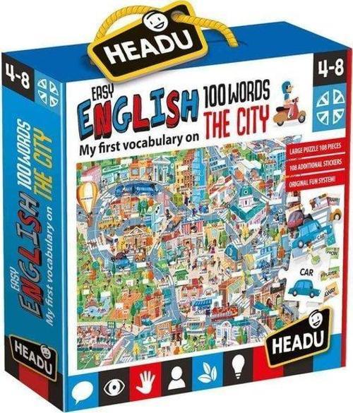 100 İngilizce Kelimeli Şehir Puzzle