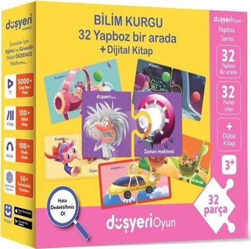 Bilim Kurgu 32 Adet Puzzle