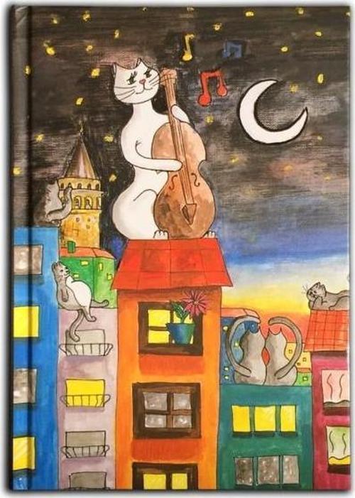 Damdaki Kemanci Defter (80 Yaprak 1420 Cm)