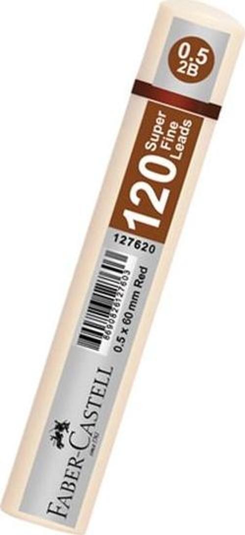 Faber-Castell Grip Min 0.5 mm Kırmızı Tüp 120'li Kalem Ucu