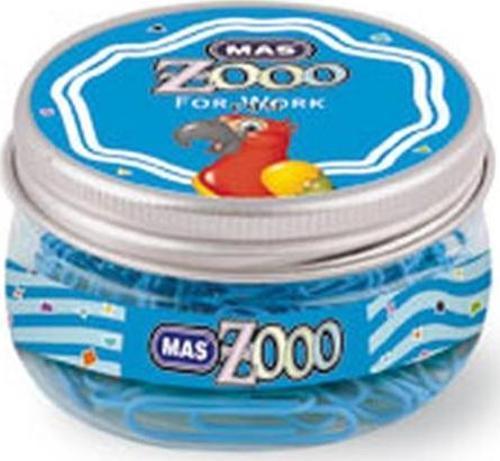 Colors - Yuvarlak Kutuda Plastik Ataş No:3 Mavi 0608