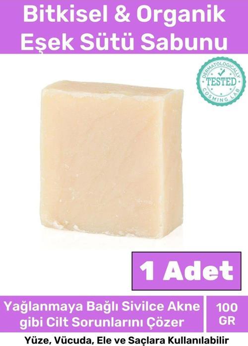 Özel Üretim Doğal Bitkisel El Yüz Vücut Saç Cilt Orijinal Vegan Eşek Sütü Sabunu