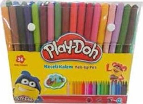36 Renk Keçeli Kalem Pvc 2Mm Play-Ke013