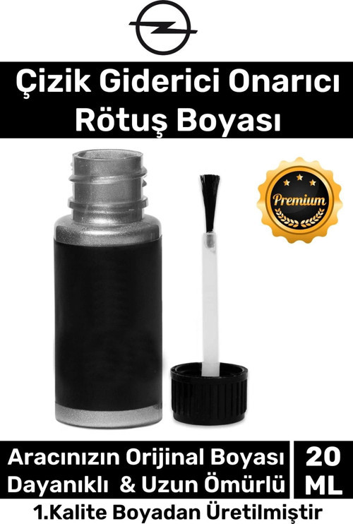 Özel Üretim Suya Dayanıklı Opel Marka Uyumlu Çizik Taş Izi Giderici Onarıcı 20ml Oto Rötuş Boyası