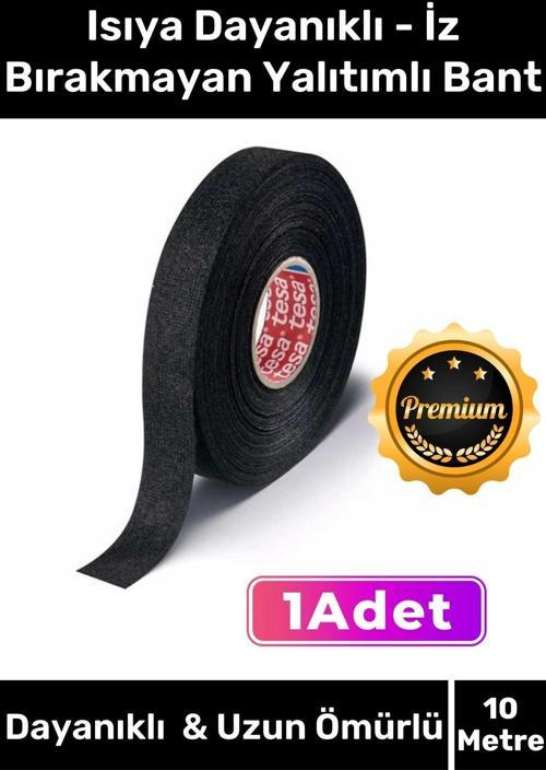 Premium Isıya Dayanıklı Aşınma Direnci Kalıntı Bırakmayan Alev Geciktirici 10mt Yalıtım Bant 1 Adet
