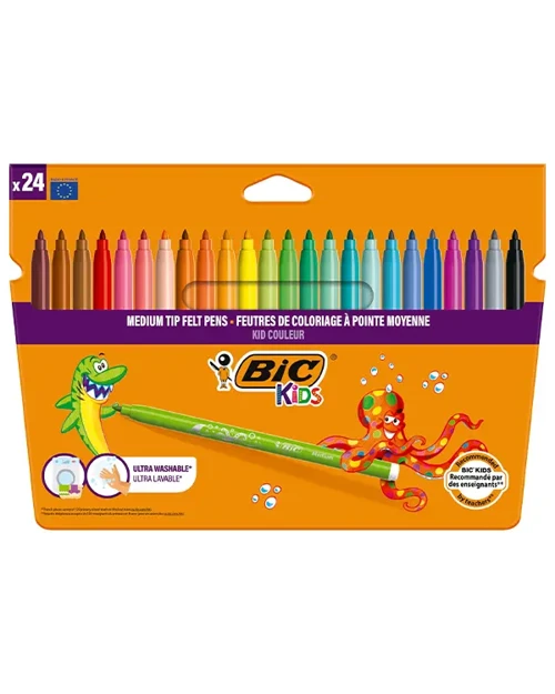 Kids Ultra Yıkanabilir 24'lü Keçeli Boya Kalemi