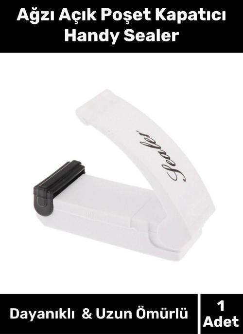 Premium Seri Pilli Yiyecekleri Taze Tutan Pratik Ağzı Açık Poşet Kapatıcı Handy Sealer